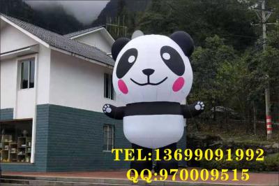 熊猫充气模型