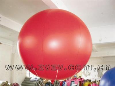 圆形PVC广告气球定做.